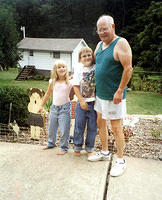 Amber, Kevin, and Pap - 1999
