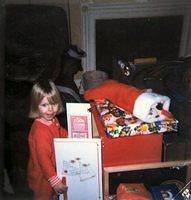 Paige, Christmas 1983
Lots of Strawberry Shortcake! ;)