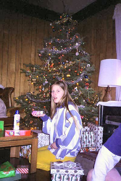Paige looking dumb.