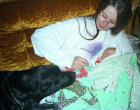 Mom, Ebbie, and Carrie - 4/28/99