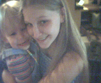 Carrie and Paige - 7/20/01