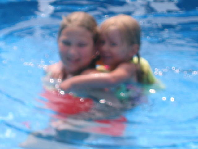 Carrie and Amber - 8/5/03
