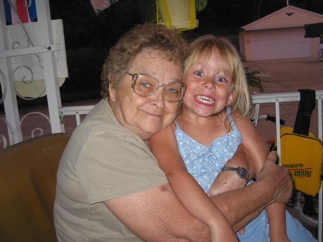 Gram and a silly Carrie