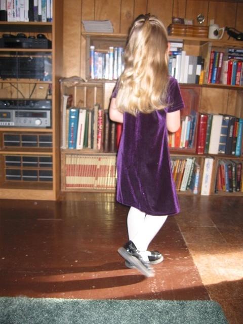 Back to dancing.  And dancing involves spinning in circles.