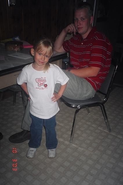 Carrie and Uncle Ric.
