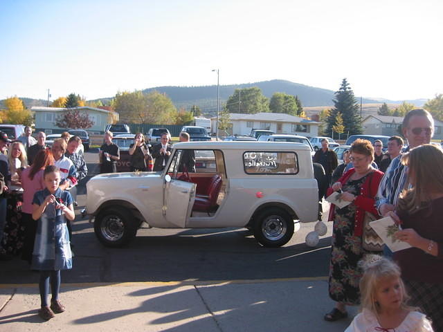 The borrowed "escape" vehicle.  Shawn's version of a limo. ;) 10/4/03