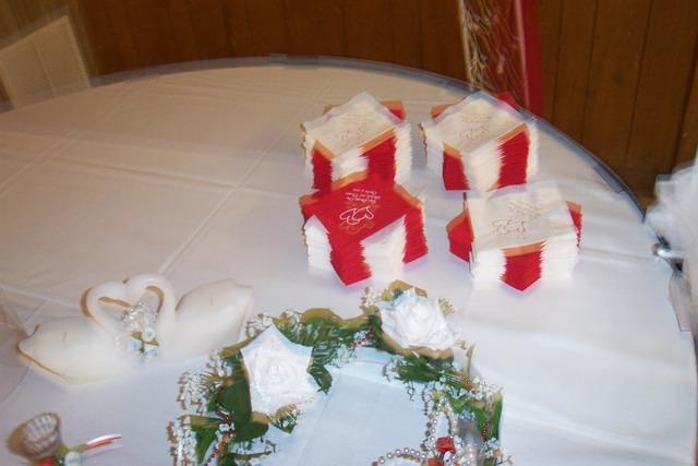 Stuff on the cake table. 10/3/03