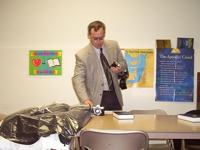 The photographer, Dennis Edleman. 10/4/03