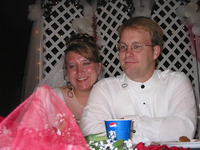 The happy couple. 10/4/03