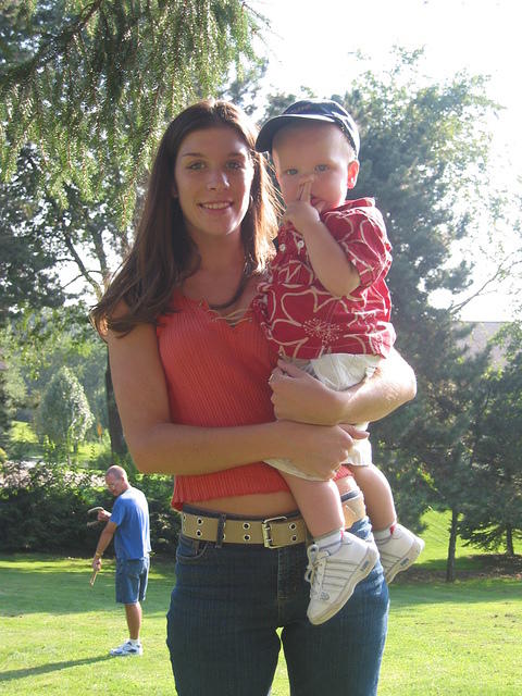 Ashley and Kaden