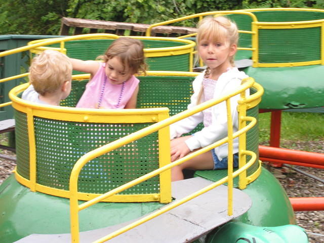 A little boy joined them