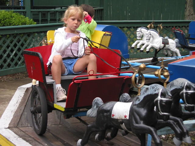 Carrie on another random ride