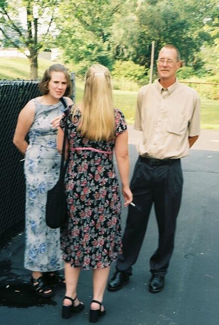 Krissy, Paige, Dad