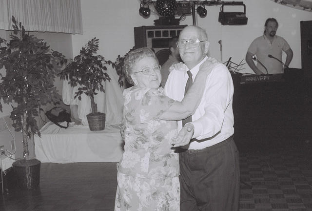 Gram and Pap dancing