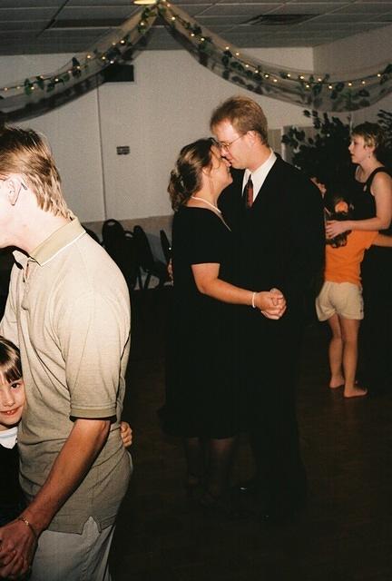 Michelle and Shawn dancing