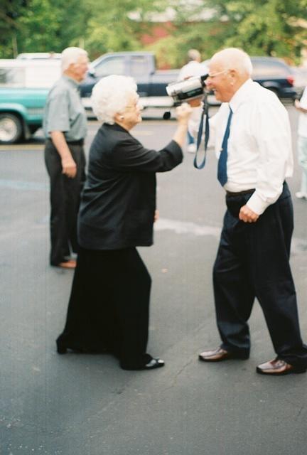 Great Aunt Willa and Pap