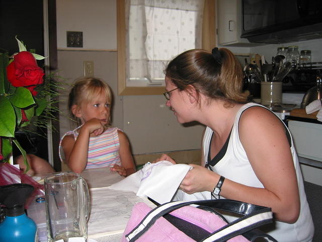 Carrie and Krissy