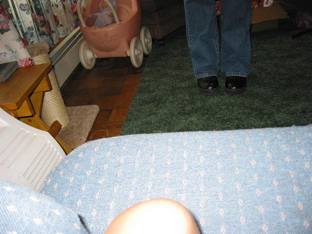 Carrie's photography.  A picture of my shoes.