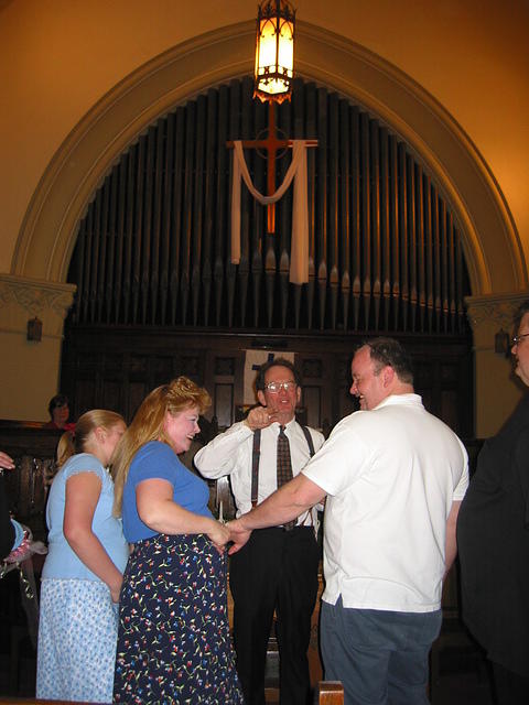 Amber, Aunt Dawn, and Eric.