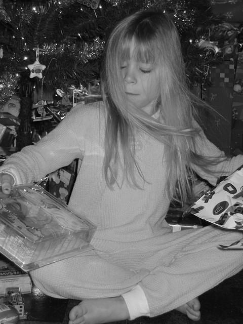 A black and white Carrie.