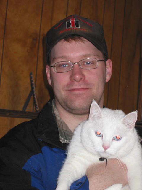 Uncle Shawn and Lacy, looking miserable.