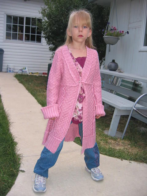 Carrie, before school.