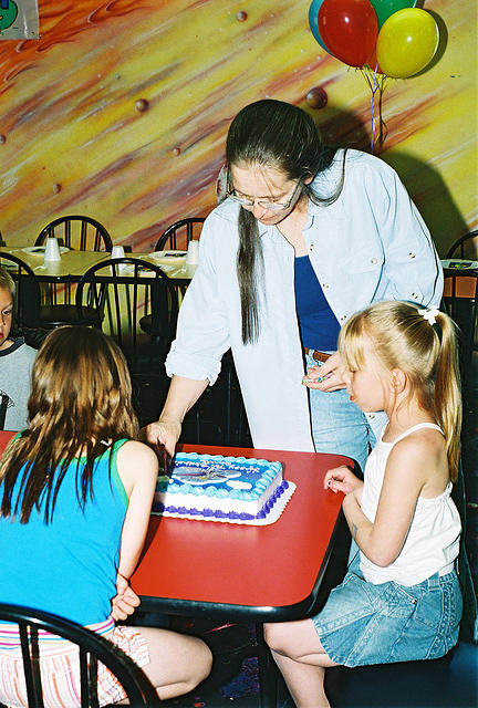 Emily, Mom, and Carrie
