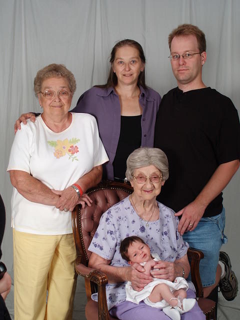 Gladys Lias, Carol Mandera, Thomas Mandera, Eliza Wolff, Joleigh Mandera