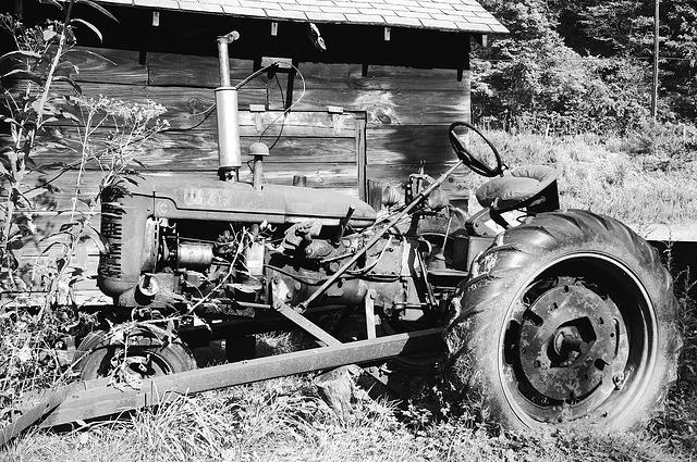 My grandfathers old tractor