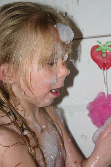 Carrie's bath.