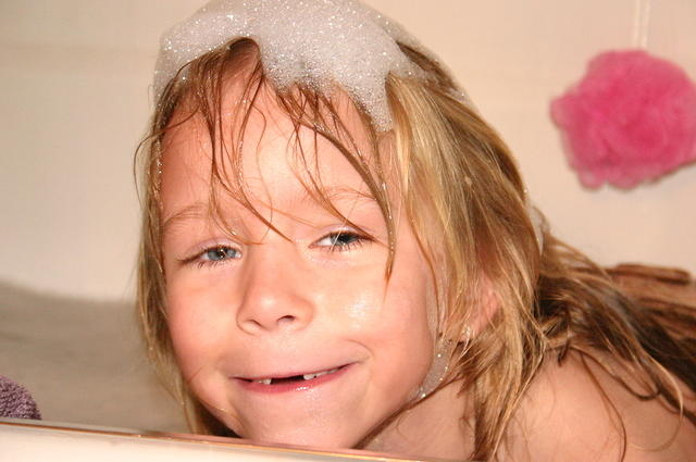 Carrie's bath.