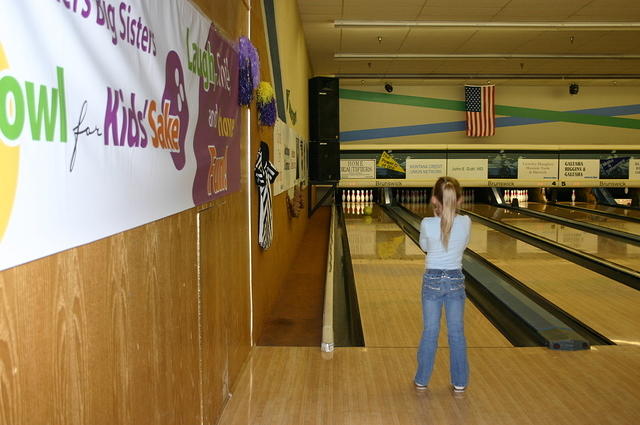 Carrie bowling