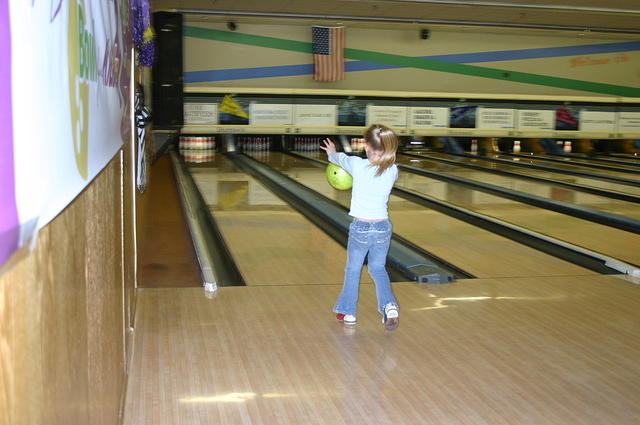 Carrie bowling