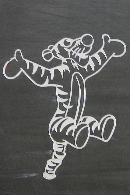 Tigger on Tigger the scout.