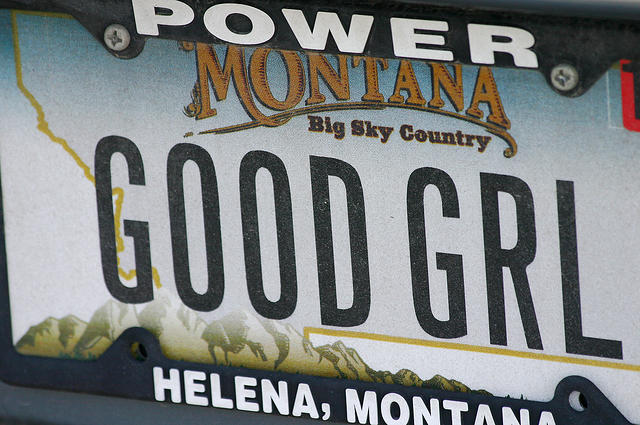 My license plates!