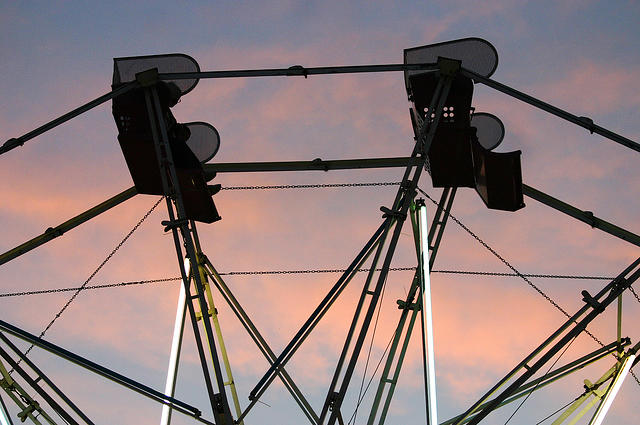 Ferris wheel at the fair