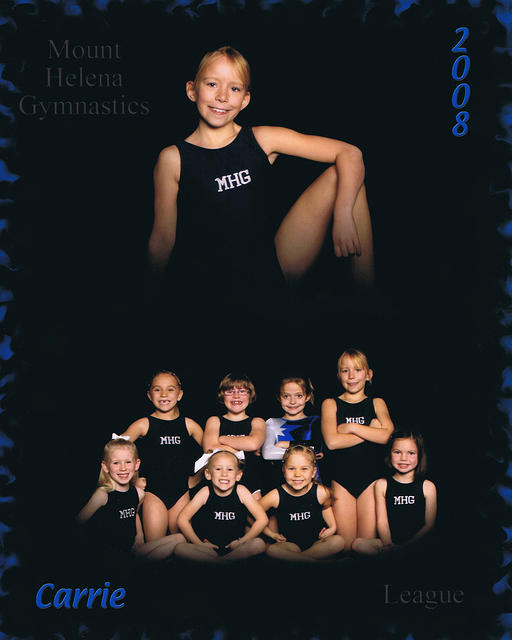 Carrie's League Team Photo