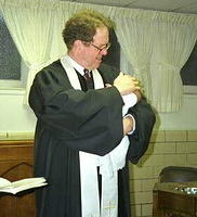 Carrie's baptism - 5/26/99
