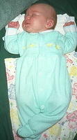 Carrie sleeping - 5/15/99
