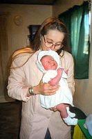 Carrie with her Grandmom