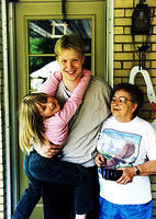 Amber, Ric, and Gram - 1999