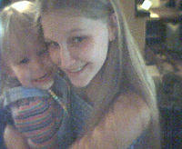 Carrie and Paige - 7/20/01