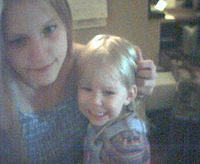 Paige and Carrie - 7/20/01