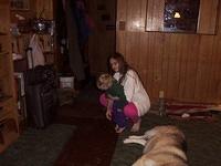 Carrie and Mom - 3/23/02