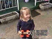 Carrie watches them drive to the airport - 5/20/02