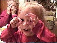 And Carrie .. goggles again - 5/21/02