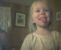 Carrie's tongue - 9/13/02
