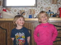 Kaytlin and Carrie - 4/7/03
