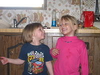 Kaytlin and Carrie - 4/7/03
