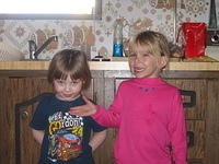 Kaytlin and Carrie - 4/7/03
